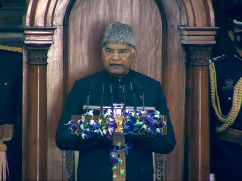 बजट सत्र: पढ़िए राष्ट्रपति के अभिभाषण की बड़ी बातें, पेश होगा आर्थिक सर्वेक्षण