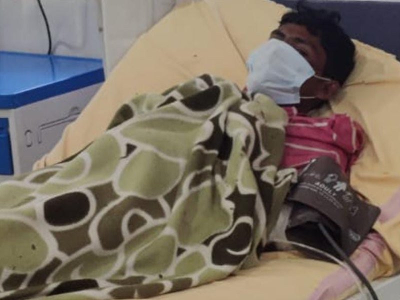 बीजापुर के तर्रेम इलाके में हुई मुठभेड़ में घायल एक नक्सली पकड़ में आया