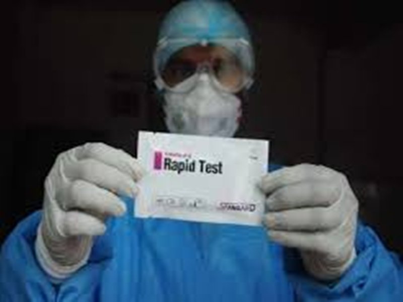 रैपिड एंटीजन किट से रोजाना जांचे जाने वाले सैंपलों की संख्या 10 हजार से नीचे आई