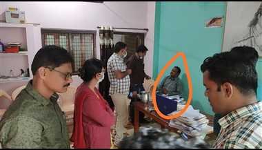 15 हजार की रिश्वत लेते पकड़ाया उपयंत्री