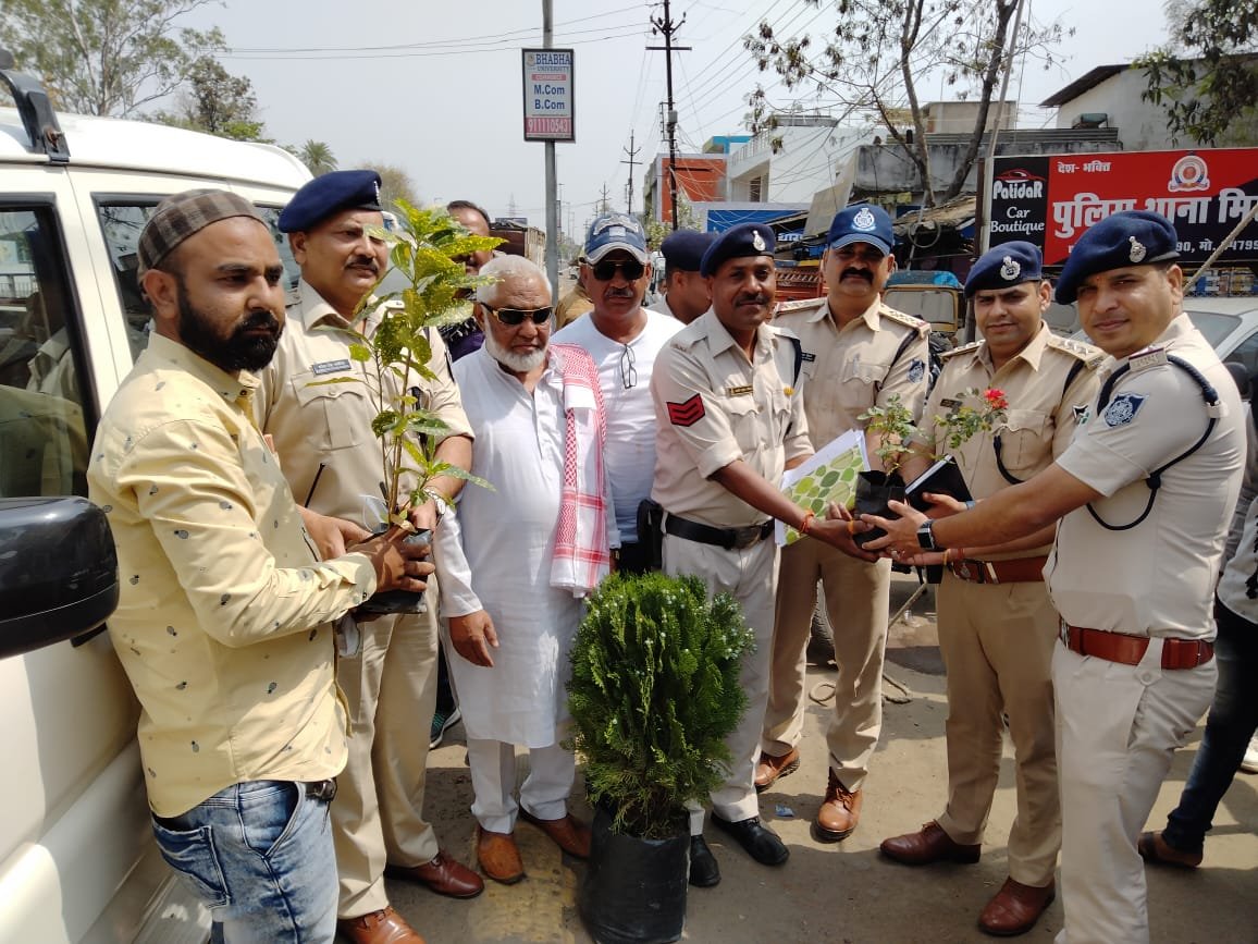 थाना मिसरोद में 25 पुलिस एक्ट में जप्त 105 वाहनों की हुई नीलामी