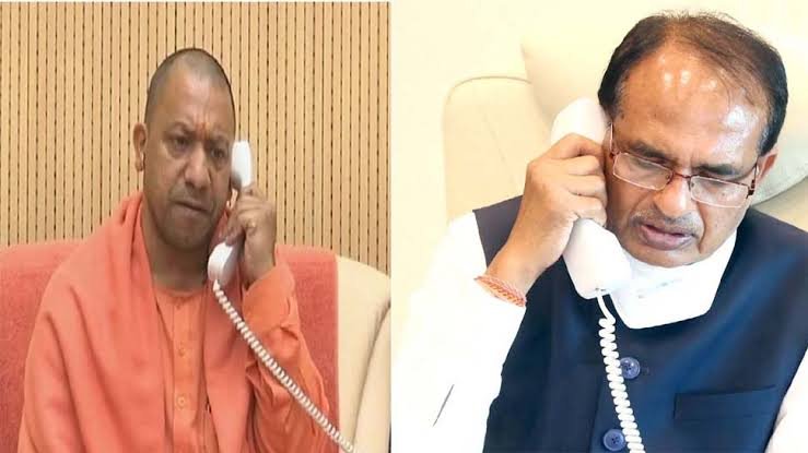 सीएम शिवराज ने दी योगी आदित्यनाथ को मुख्यमंत्री बनने पर बधाई