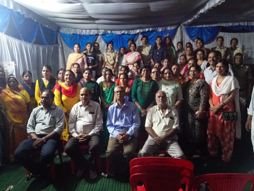 उदय सामाजिक विकास संस्था द्वारा थाना अवधपुरी के साथ समन्वय कर थाना क्षेत्र में महिला शक्ति समिति का गठन किया