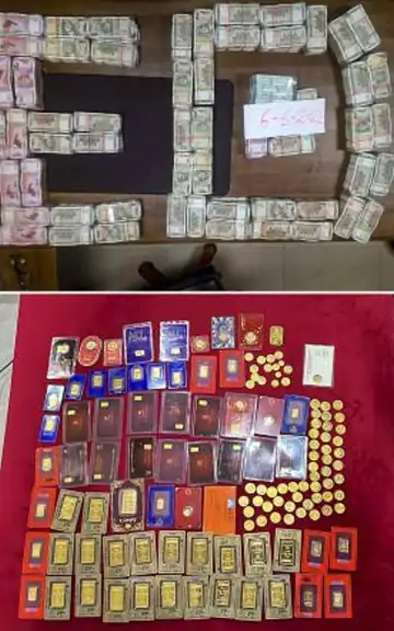 दिल्ली में मंत्री के करीबियों से मिले सोने के 133 सिक्के