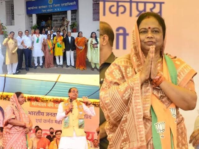 भोपाल की मेयर मालती राय ने ली शपथ:कलेक्टर ने महापौर सहित 85 पार्षदों को दिलाई शपथ