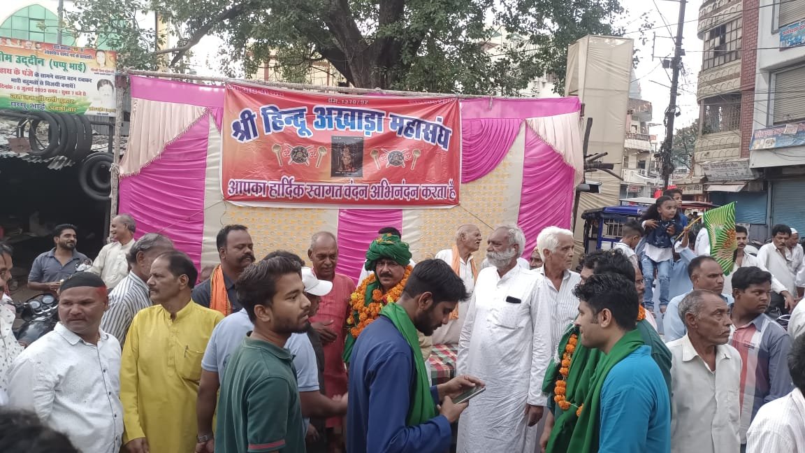 भोपाल में एक बार फिर मिली देखने को गंगा जमुनी तहजीब