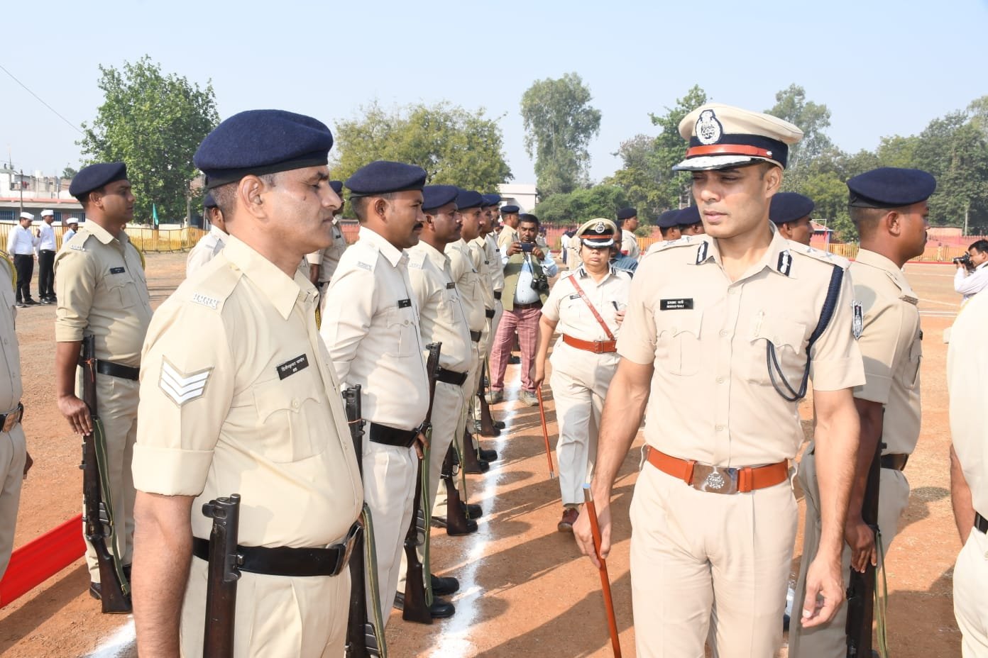 आईजी देहात ने किया विदिशा का निरीक्षण