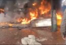 भोपाल में वॉटर स्पोर्ट्स एकेडमी में आग:कचरे से उठी लपटों में 5 ड्रैगन बोट जलीं