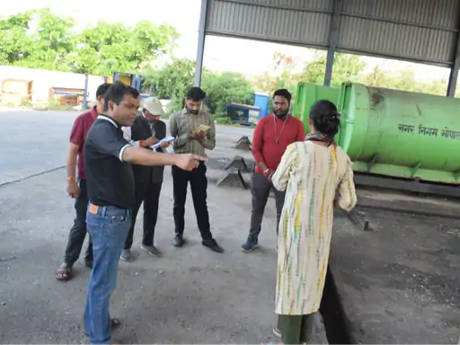 भोपाल के ग्रीन बेल्ट इलाके में फेंका मलबा, जुर्माना