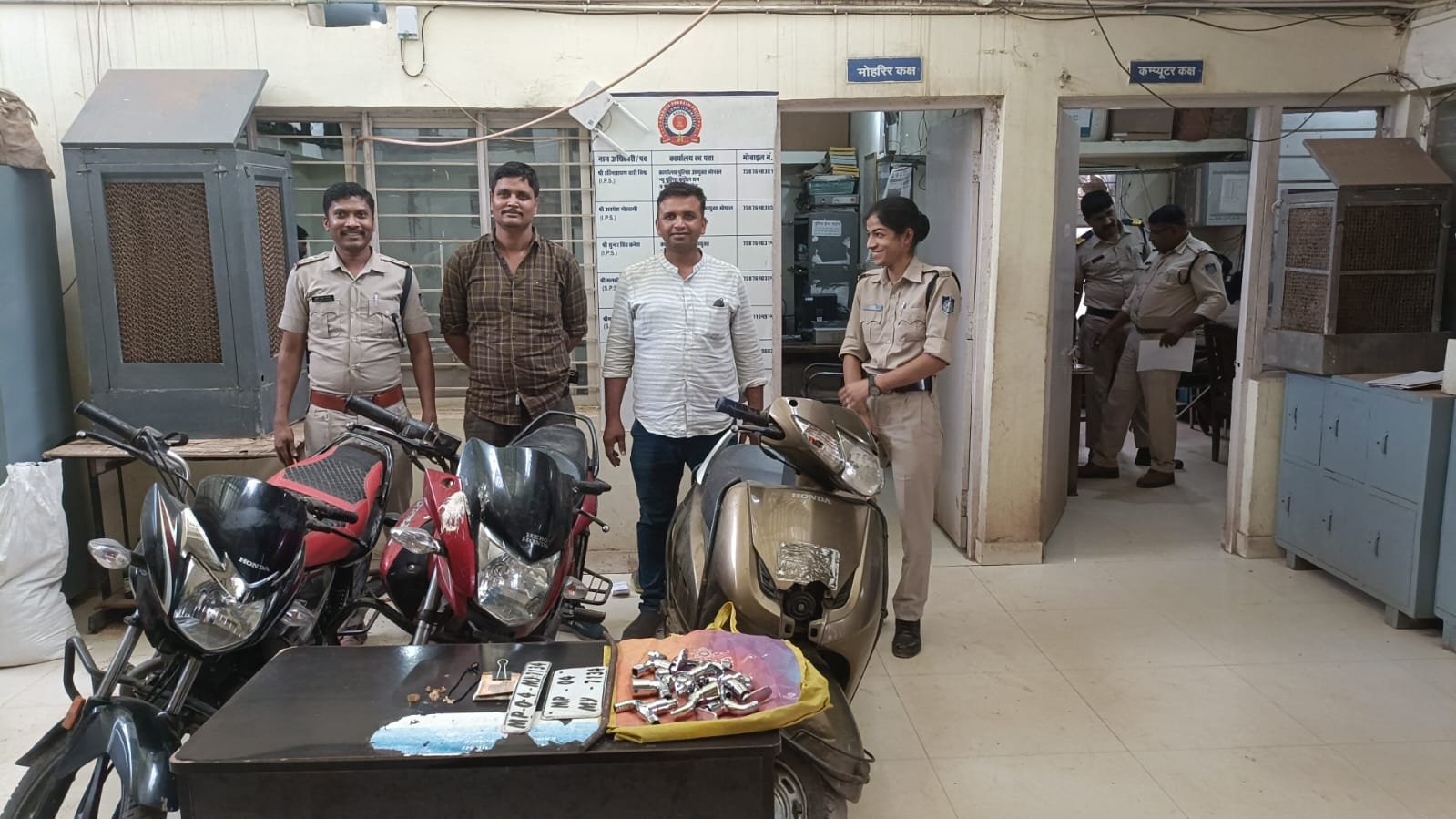 थाना कोलार रोड पुलिस द्वारा 54 लीटर देशी शराब के साथ पकडाया आरोपी निकला पूर्व शातिर नकबजन