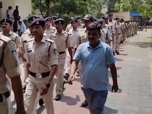 भोपाल कोर्ट में नए कोर्ट मुंशियों ने किया भ्रमण