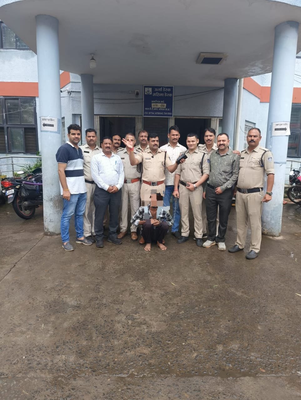 टीटी नगर पुलिस द्वारा हत्या के आरोपी को चंद घण्टो में किया गिरफ्तार