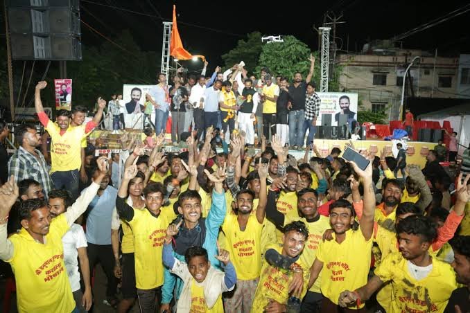 जन्माष्टमी पर शहर में कई जगह मटकी फोड़ प्रतियोगिता