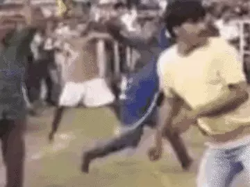 विदिशा में दहशरे पर पत्थर युद्ध