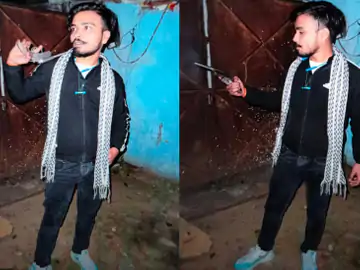 सोशल मीडिया पर कट्टे के साथ फोटो, गिरफ्तार