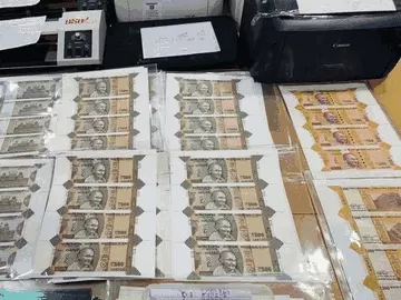 इंदौर में नकली नोटों का बड़ा रैकेट पकड़ाया:6 आरोपी गिरफ्तार