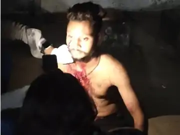 जबलपुर रेलवे स्टेशन पर युवक का हंगामा