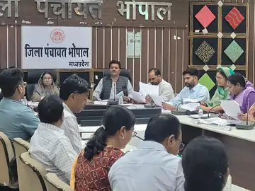भोपाल जिपं की मीटिंग में पानी के मुद्दे पर हंगामा