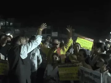 भोपाल के अवधपुरी में शराब दुकान खुलने का विरोध