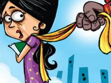 मंत्री के कार्यालय में पदस्थ अधिकारी की पत्नी से छेड़छाड़