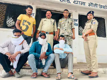 नर्स से छेड़छाड़ करने वाले तीन आरोपी पकड़ाए