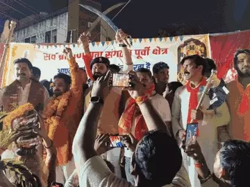 ब्राह्मण समाज की शोभा यात्रा में विवाद