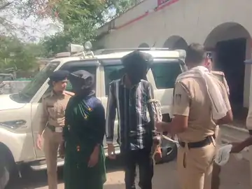 झूठे बलात्कार केस की धमकी देकर 1 लाख मांगे:सेक्सटॉर्शन गैंग की महिला और युवक गिरफ्तार; सोशल मीडिया पर दोस्ती कर मिलने बुलाया था