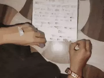 वेटिंग शिक्षकों ने सीएम को खून से लिखा पत्र