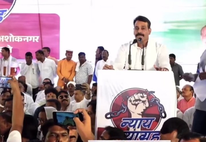 कांग्रेस विधायक साहब सिंह गुर्जर के बिगड़े बोल