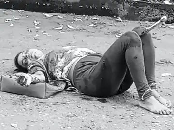 चरित्र संदेह के चलते उसे पत्नी पर ताबड़तोड़ वार