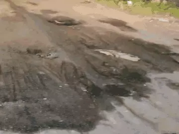 मंदाकिनी से दानिश कुंज तक सड़क बनी जानलेवा