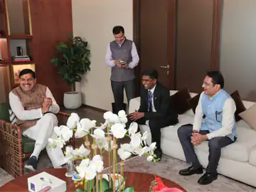 दुबई पहुंचे सीएम मोहन यादव का हुआ स्वागत