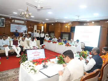 राष्ट्रीय पिछड़ा वर्ग आयोग के अध्यक्ष हंसराम भोपाल में