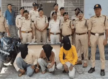 भोपाल में कारोबारी से स्कूटर और एक लाख रुपए लूटने वाले गिरफ्तार