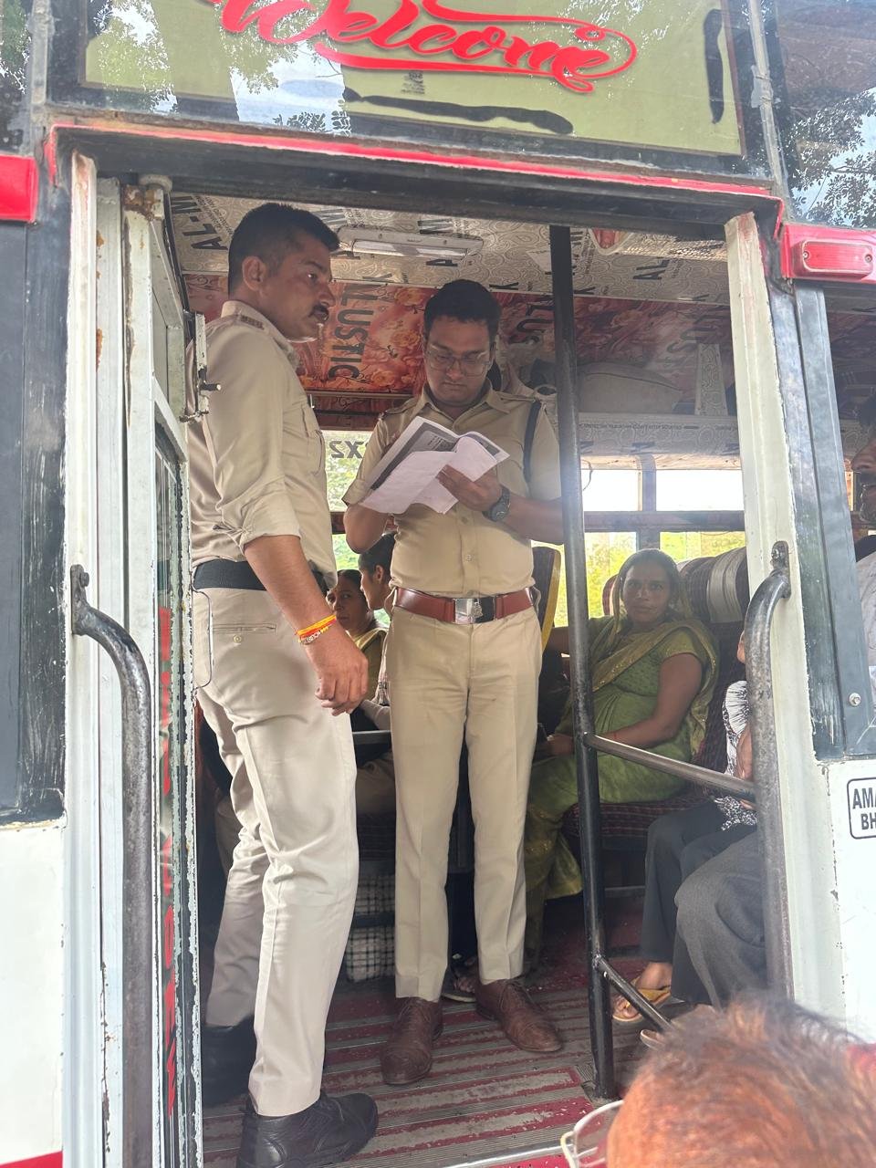 भोपाल आरटीओ ने चलाया चेकिंग अभियान