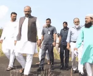 भोपाल की ऐतिहासिक ईदगाह पहुंचे वक्फ बोर्ड अध्यक्ष