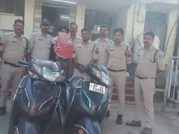 विदिशा में हार्डवेयर दुकान से चोरी करने वाले 2 गिरफ्तार