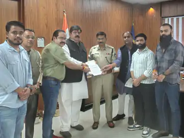 अग्रसेन महाराज पर अभद्र टिप्पणी का विरोध