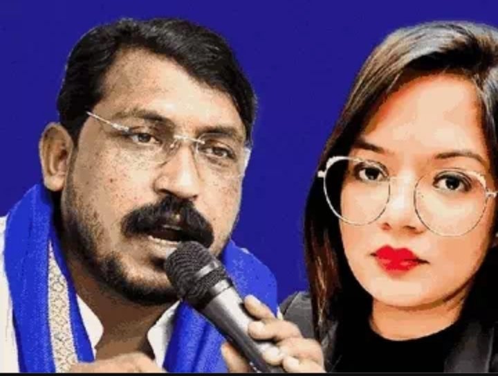 चंद्रशेखर आजाद की एक्स गर्लफ्रेंड का प्रतीक यादव पर हमला