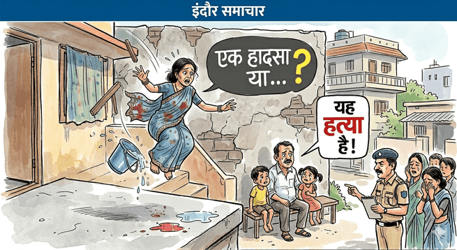 बंगले में सफाई के दौरान दूसरी मंजिल से गिरी महिला, मौत; परिजनों ने लगाया हत्या का आरोप