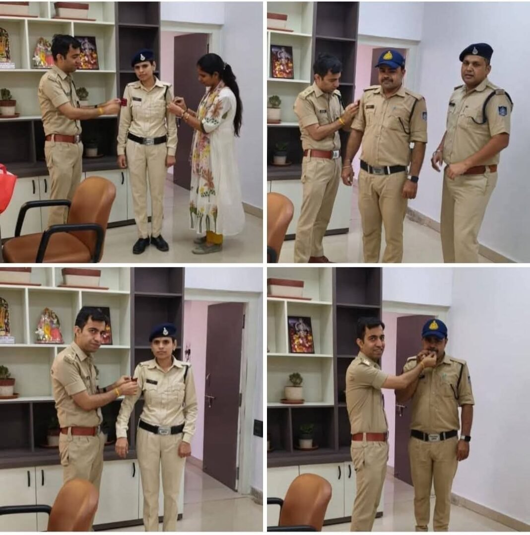 विदिशा पुलिस के 15 आरक्षक बने कार्यवाहक प्रधान आरक्षक, कार्यक्षमता को मिली नई पहचान