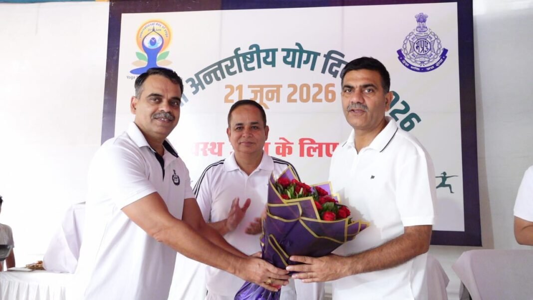 भोपाल देहात पुलिस ने योग के साथ मनाया 12वां अंतर्राष्ट्रीय योग दिवस