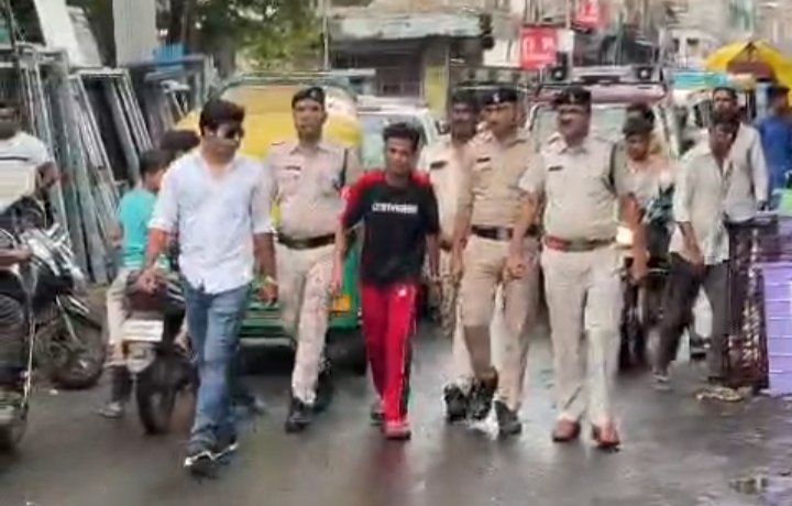 भोपाल: चाकूबाजी कर दहशत फैलाने वाला आरोपी 36 घंटे में गिरफ्तार, दूसरा फरार