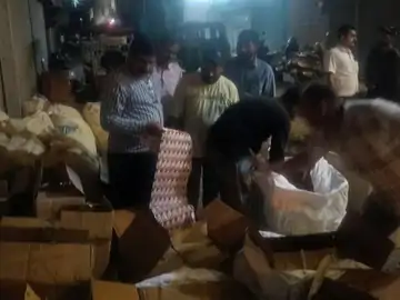भोपाल में नकली ब्रांडेड सामान का भंडाफोड़, 10 लाख का माल जब्त