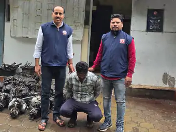 भंडारी ब्रिज के नीचे से 5.40 लाख की एमडी ड्रग्स के साथ ऑटो ड्राइवर गिरफ्तार, पहले भी दर्ज है एनडीपीएस एक्ट का केस
