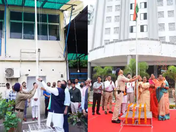 भोपाल में हर्षोल्लास के साथ मनाया गया स्वतंत्रता दिवस, निगम मुख्यालय पर पहली बार हुआ ध्वजारोहण