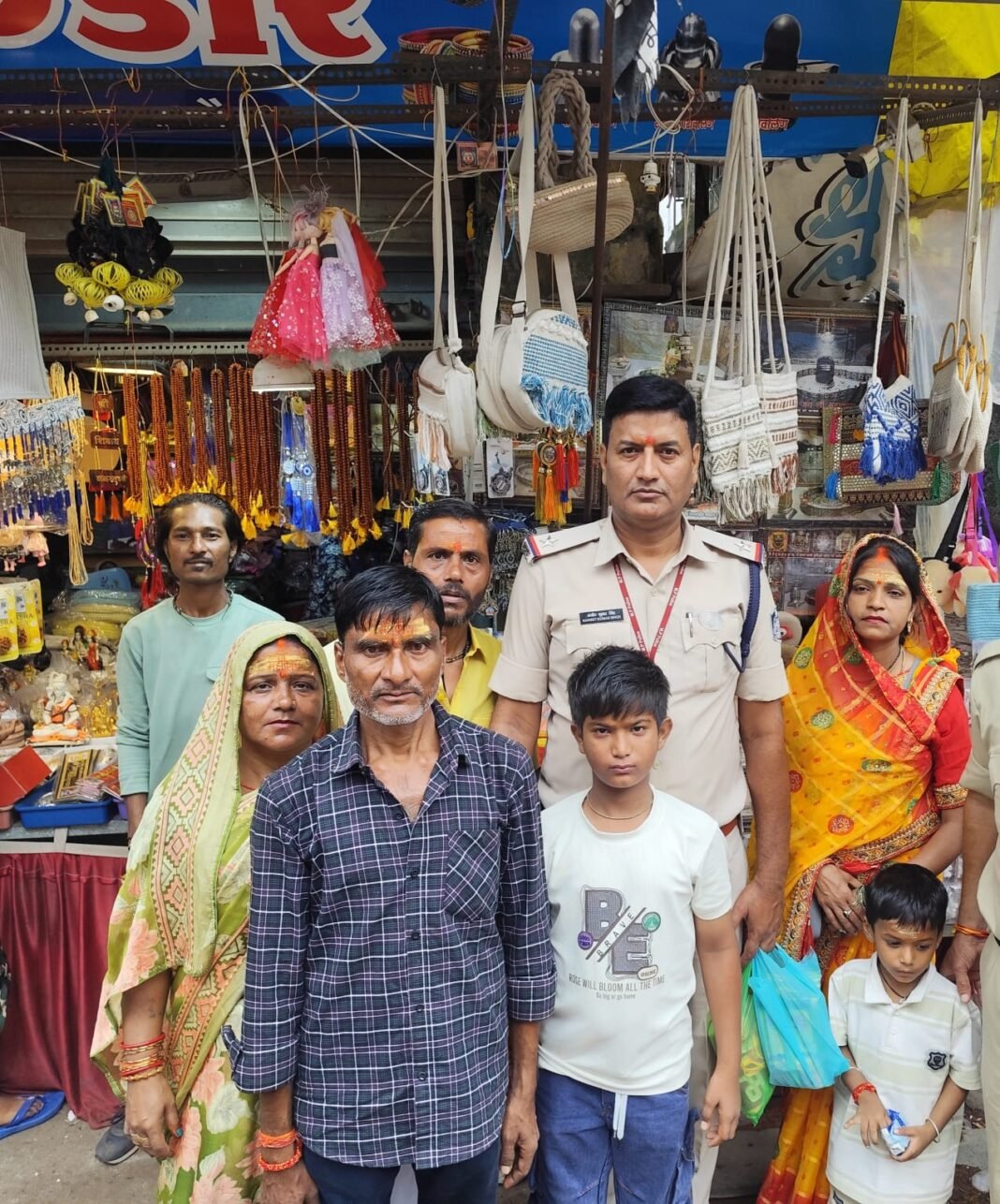 महाकाल दर्शन के दौरान बिछड़े पिता-पुत्र, मप्र पुलिस की मुस्तैदी से मिले