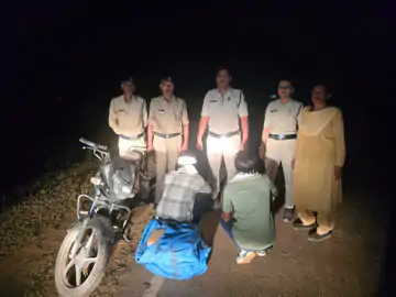 पन्ना: अवैध शराब ले जा रहे दो आरोपी गिरफ्तार, 72,600 रुपए की सामग्री जब्त